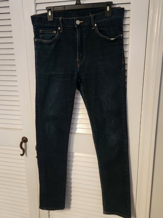Men's H&M - Denim Slim-Fit Jeans - Blue wash - Size 32 x 32 - Picture 1 of 2